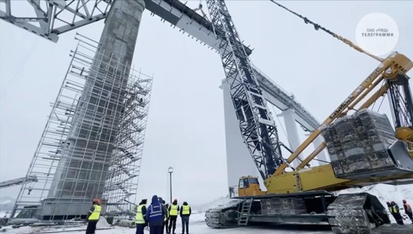 Чибис: испытания на ж/д ветке к порту "Лавна" проведены